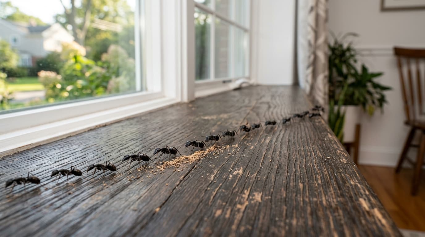 Spotting Carpenter Ant Damage: Key Signs Every Long Island Homeowner Should Know